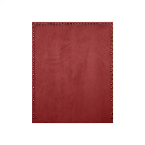 Cabecero Lirio Tela Rojo 90