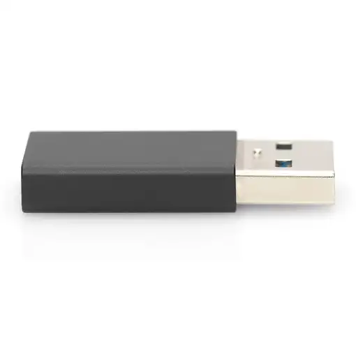 Ewent EW9650 cambiador de género para cable USB Type-A USB Type-C Negro