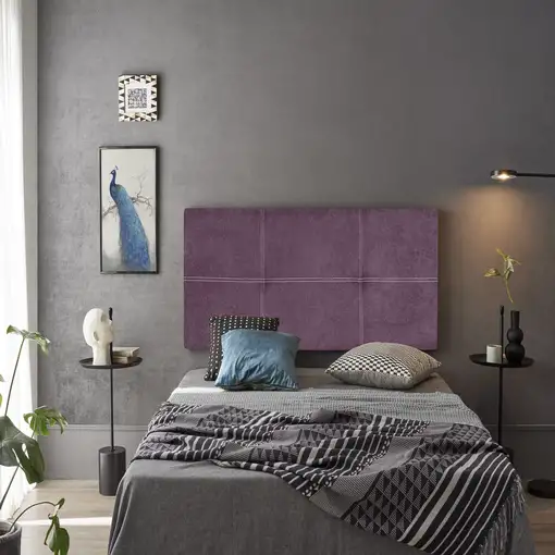 Cabecero Dalia Tela Nido Violeta 130