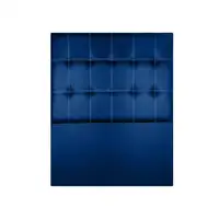 Cabecero Iris Polipiel Azul 100