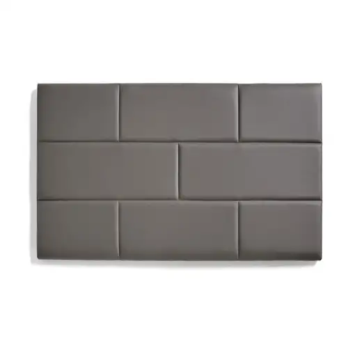 Cabecero De Cama 140 Muro Ladrillos De Polipiel 152X57X5Cm Gris Cabecero De Cama 140 Muro Ladrillos De Polipiel 152X57X5Cm Gris