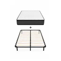 Pack Premium Somier Kit Y Colchón Viscoelástico - 160x200 - Dagostino Home Pack Premium Somier Kit Y Colchón Viscoelástico - 160x200 - Dagostino Home
