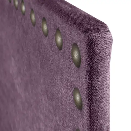 Cabecero Lirio Tela Violeta 130