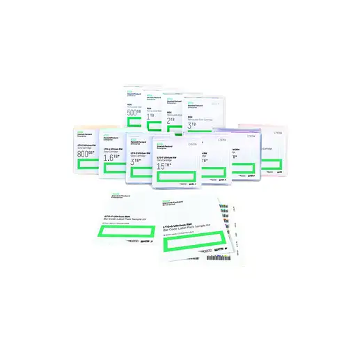 HPE LTO-5 Ultrium RW Bar Code Label Pack HPE LTO-5 Ultrium RW Bar Code Label Pack