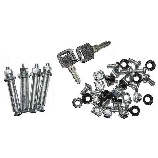 LINK LK1912U66G armario rack 19U Bastidor de pared Gris