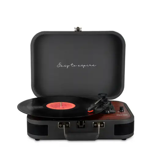 Tocadiscos Bluetooth VC600 PRIXTON Reproductor y Convertidor de Vinilos - Gris Tocadiscos Bluetooth VC600 PRIXTON Reproductor y Convertidor de Vinilos - Gris