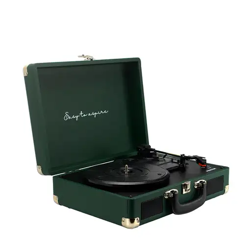 Tocadiscos Bluetooth VC400 PRIXTON Reproductor y Convertidor - Verde Oscuro