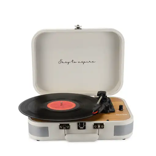 Tocadiscos Bluetooth VC600 PRIXTON Reproductor y Convertidor de Vinilos - Crema Tocadiscos Bluetooth VC600 PRIXTON Reproductor y Convertidor de Vinilos - Crema