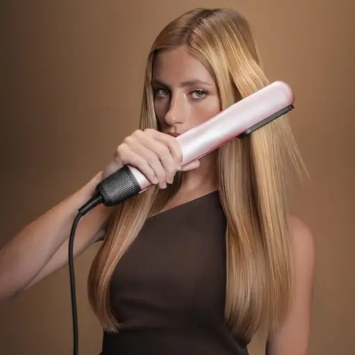 Cecotec AirLisse 2in1 ForceDry Plancha de pelo Airflow Champán
