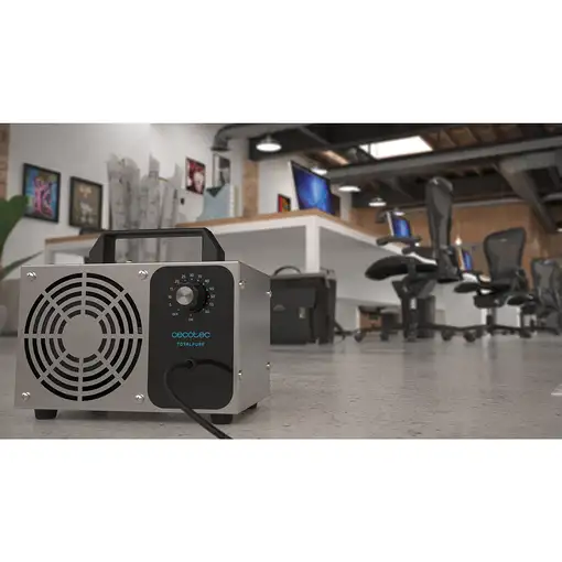 Cecotec TotalPure 4000 Ozone 100 m² 180 W Negro, Acero inoxidable