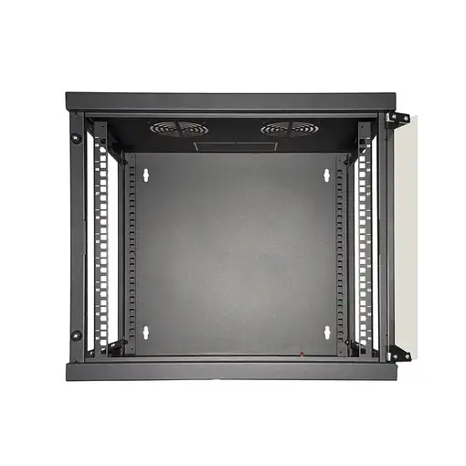 LINK LK1909UN armario rack 9U Bastidor de pared Negro