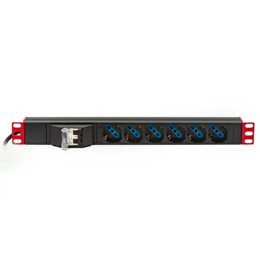 LINK LK10050LR base múltiple 1,8 m 6 salidas AC Interior Negro