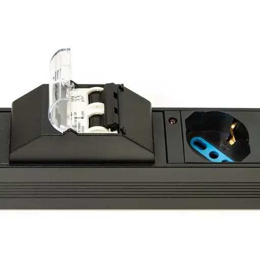 LINK LK10050LR base múltiple 1,8 m 6 salidas AC Interior Negro
