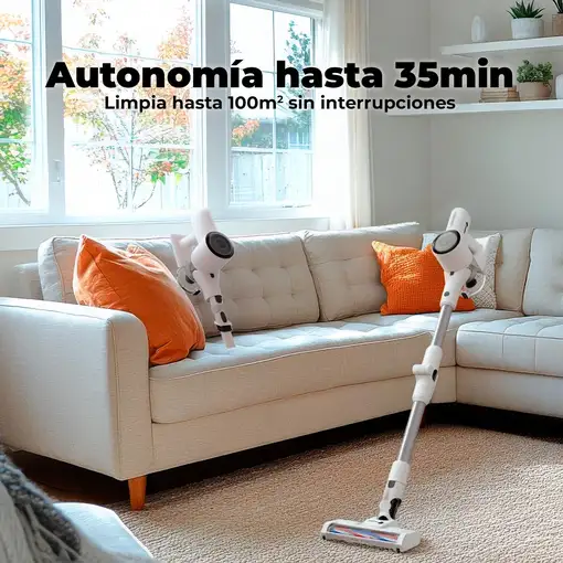 Aspiradora Escoba Sin Cable para Mascotas y Alfombras Fagor FGE01621