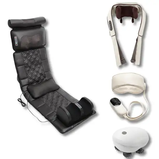 Pack Masaje Premium BODYLIFE para relajación completa de cabeza a pies.