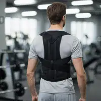 Corrector de postura BODYLIFE ajustable para mejorar la alineación dorsal.
