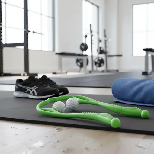 Pack Masaje Manual BODYLIFE con masajeador cervical y rodillo 360°.
