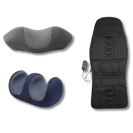 Pack Bienestar BODYLIFE con masaje y calor para nuca, espalda y piernas. Pack Bienestar BODYLIFE con masaje y calor para nuca, espalda y piernas.