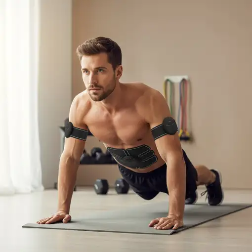Pack EMS BODYLIFE para tonificar abdomen, brazos, glúteos y muslos.
