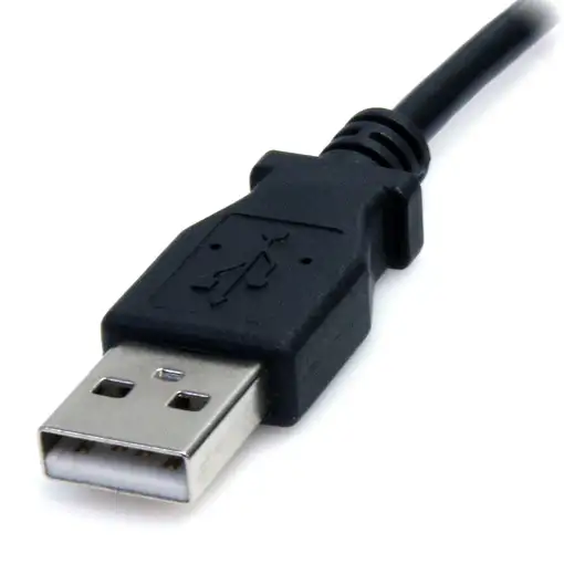 StarTech.com Cable Adaptador 2m USB A Macho a Conector Coaxial Barrel Alimentación