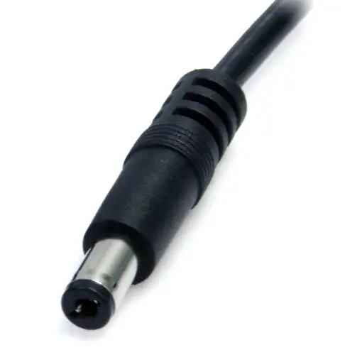 StarTech.com Cable Adaptador 2m USB A Macho a Conector Coaxial Barrel Alimentación
