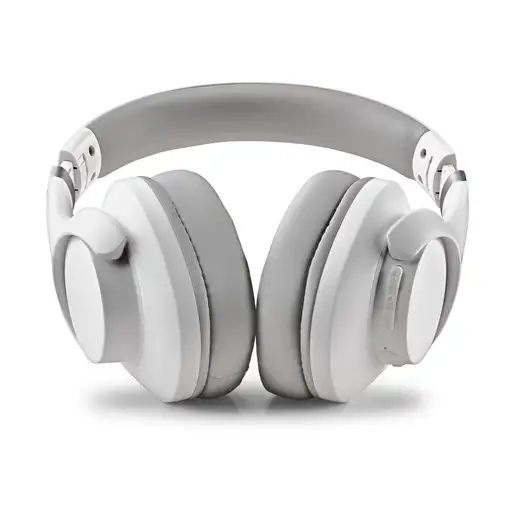 NGS ARTICA STORM WHITE: Auricular inalámbrico Bluetooth, ANC. 45h. Plegabe.