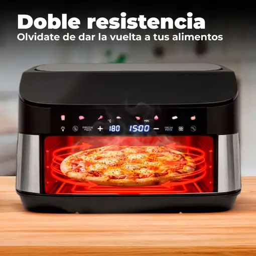 Freidora de Aire 7L 2200W Doble Resistencia 10 Programas Fagor SmartCrust
