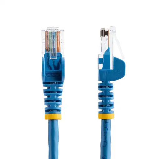 StarTech.com Cable de 1m Azul de Red Fast Ethernet Cat5e RJ45 sin Enganche - Cable