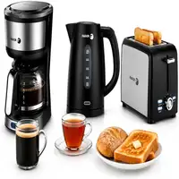 Pack Cafetera 1,5L Hervidor 1,7L y Tostador 2 Ranuras Fagor Breakfast Collection Pack Cafetera 1,5L Hervidor 1,7L y Tostador 2 Ranuras Fagor Breakfast Collection