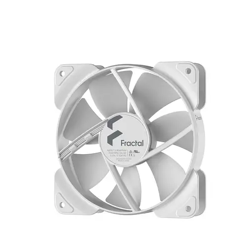 Fractal Design Aspect 12 RGB PWM Carcasa del ordenador Ventilador 12 cm Blanco 1 p