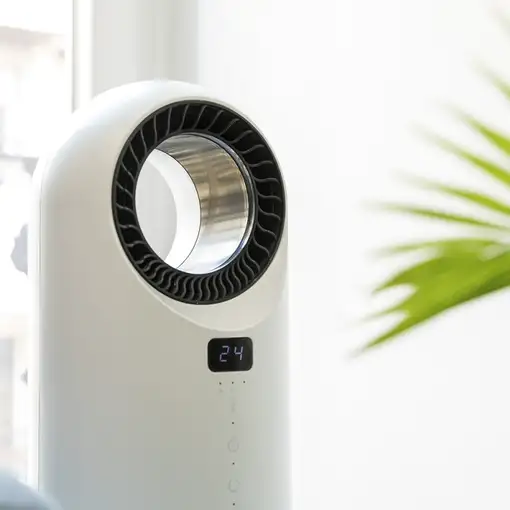 Cecotec Readywarm 8200 Bladeless Interior Negro, Blanco 1500 W Ventilador eléctric