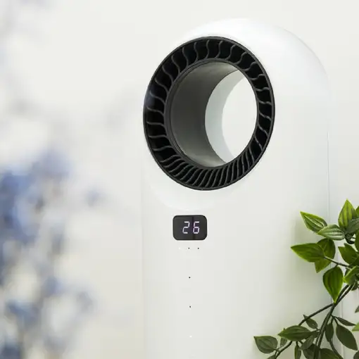 Cecotec Readywarm 8200 Bladeless Interior Negro, Blanco 1500 W Ventilador eléctric