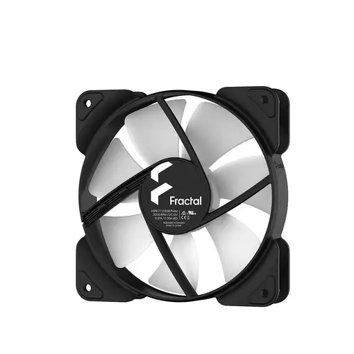 Fractal Design Aspect 12 RGB PWM Carcasa del ordenador Ventilador 12 cm Negro 3 pi