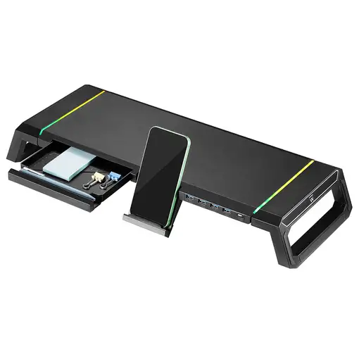 Ewent EW1268 soporte para monitor Escritorio Negro