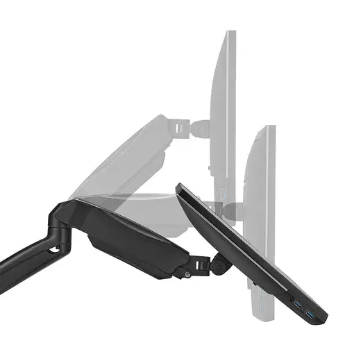 AISENS Soporte De Pared Pro Contrapeso Giratorio E Inclinable Para Monitor/tv 9kg