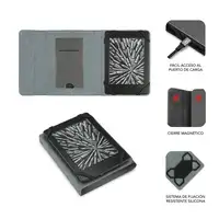 Funda Libro Electrónico Clever Ebook Stand Case 6\ Gris