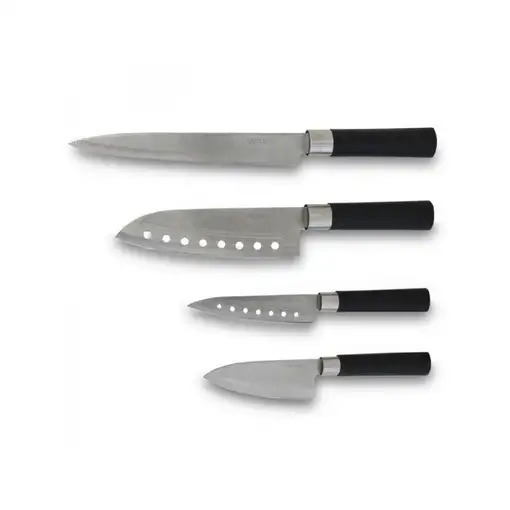 Cecotec Set de cuchillos multiusos Santoku Cecotec Set de cuchillos multiusos Santoku