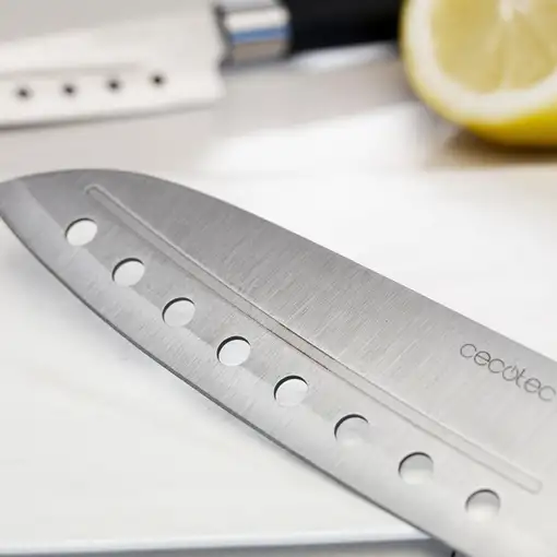 Cecotec Set de cuchillos multiusos Santoku