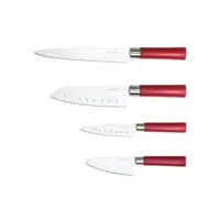 Cecotec Cuchillo Set 4 cuchillos santoku con recubrimiento ceramico Cecotec Cuchillo Set 4 cuchillos santoku con recubrimiento ceramico