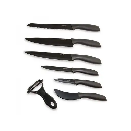 Cecotec Cuchillo Set 7 cuchillos titanium Cecotec Cuchillo Set 7 cuchillos titanium