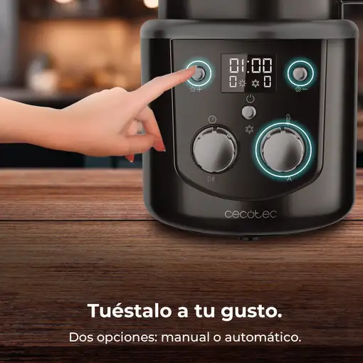 Título Cecotec Tostadora de Café en Grano Eléctrica Roaster Booster. 1400W