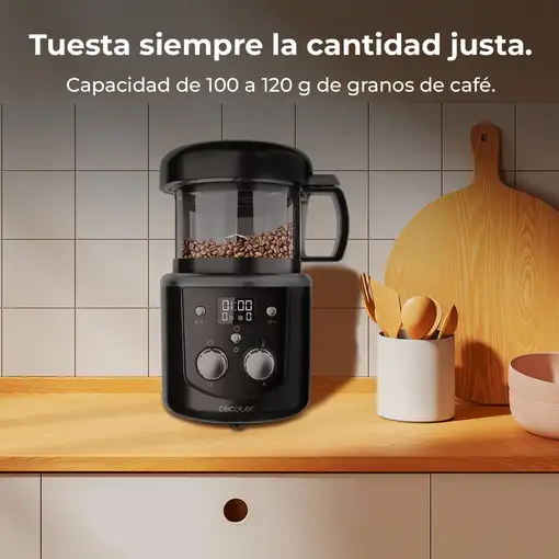 Título Cecotec Tostadora de Café en Grano Eléctrica Roaster Booster. 1400W