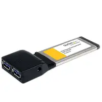 StarTech.com Tarjeta Adaptador ExpressCard/34 USB 3.0 SuperSpeed de 2 Puertos StarTech.com Tarjeta Adaptador ExpressCard/34 USB 3.0 SuperSpeed de 2 Puertos