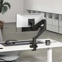 AISENS Soporte de mesa pro contrapeso giratorio e inclinable para monitor/TV 27kg