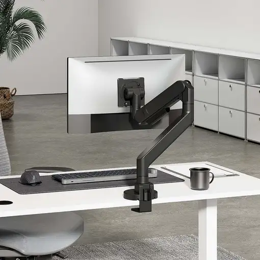 AISENS Soporte de mesa pro contrapeso giratorio e inclinable para monitor/TV 27kg