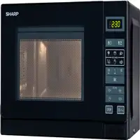 Sharp Home Appliances R-242 BKW microondas Negro Solo microondas Encimera 20 L 800 Sharp Home Appliances R-242 BKW microondas Negro Solo microondas Encimera 20 L 800