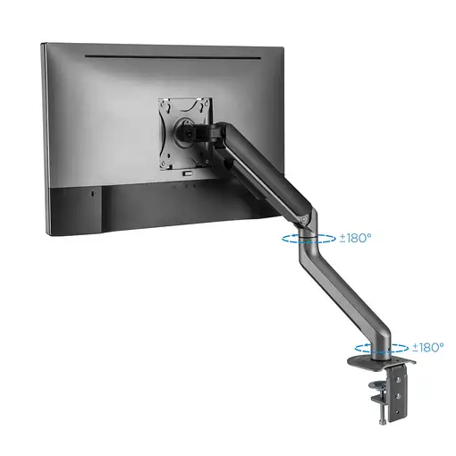 TooQ DB4032TNR-G soporte para monitor 81,3 cm (32'') Escritorio Negro