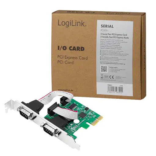 LogiLink PC0031 tarjeta y adaptador de interfaz