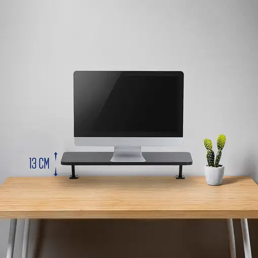 Ewent EW1546 soporte para monitor 86,4 cm (34'') Escritorio Negro