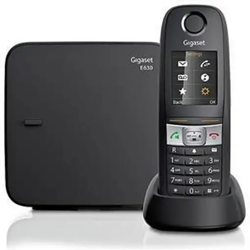 Gigaset E630 Teléfono DECT Identificador de llamadas Negro Gigaset E630 Teléfono DECT Identificador de llamadas Negro